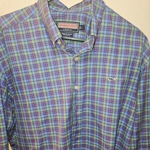 Like New Large vinyard vines button down